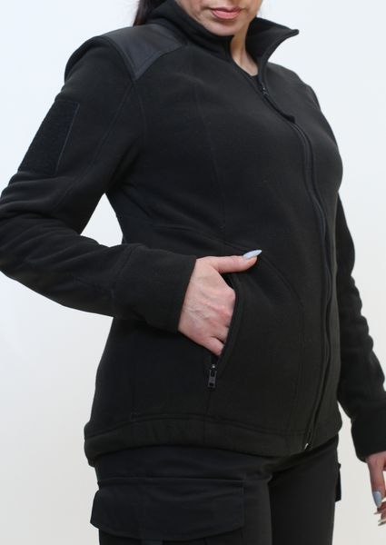 Жіноча кофта флісова Нона чорна, XS product_8ddb2f5b-23e9-b5dd-31c3-f2731e5e9b28_xs фото
