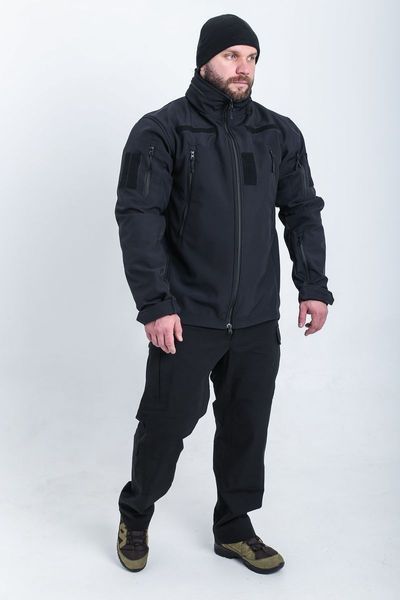 Куртка Патріот soft shell чорна, XS(40) product_cce80b2e-ab78-830b-6844-6f3497fec581_xs40 фото