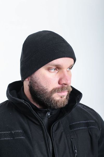 Шапка зимова флісова чорна, 56p. product_0c964c8c-1df5-115e-69bd-518ef7907b4d_56 фото