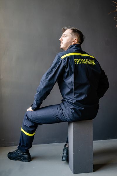 Tactical Suit Tunic and Trousers Rescuer, L(52)