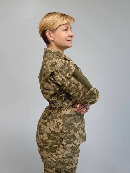 Жіночий кітель тактичний "Богдана" піксель, XS(40) product_1d59c99e-accb-b9e3-e378-a6010469ebbf_xs40 фото